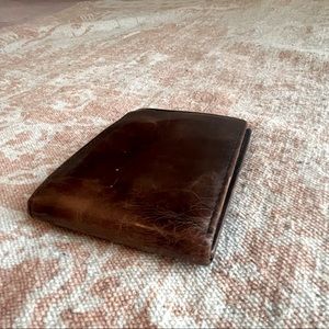 American Cow Hide Real Leather Wallet Vintage